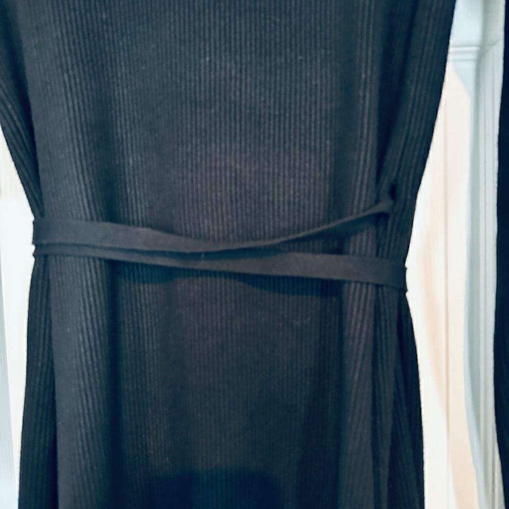 GUESS Women's Long Sleeve Everly Wrap Sweater Dress - Picture 6 of 9